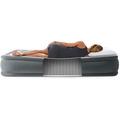 Φουσκωτό Στρώμα Ύπνου Intex Comfort-Plush Low Queen 67770